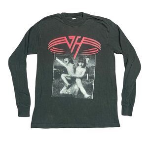 RARE VTG 1995 Van Halen Balance Tour Parking Lot Longsleeve TShirt Medium